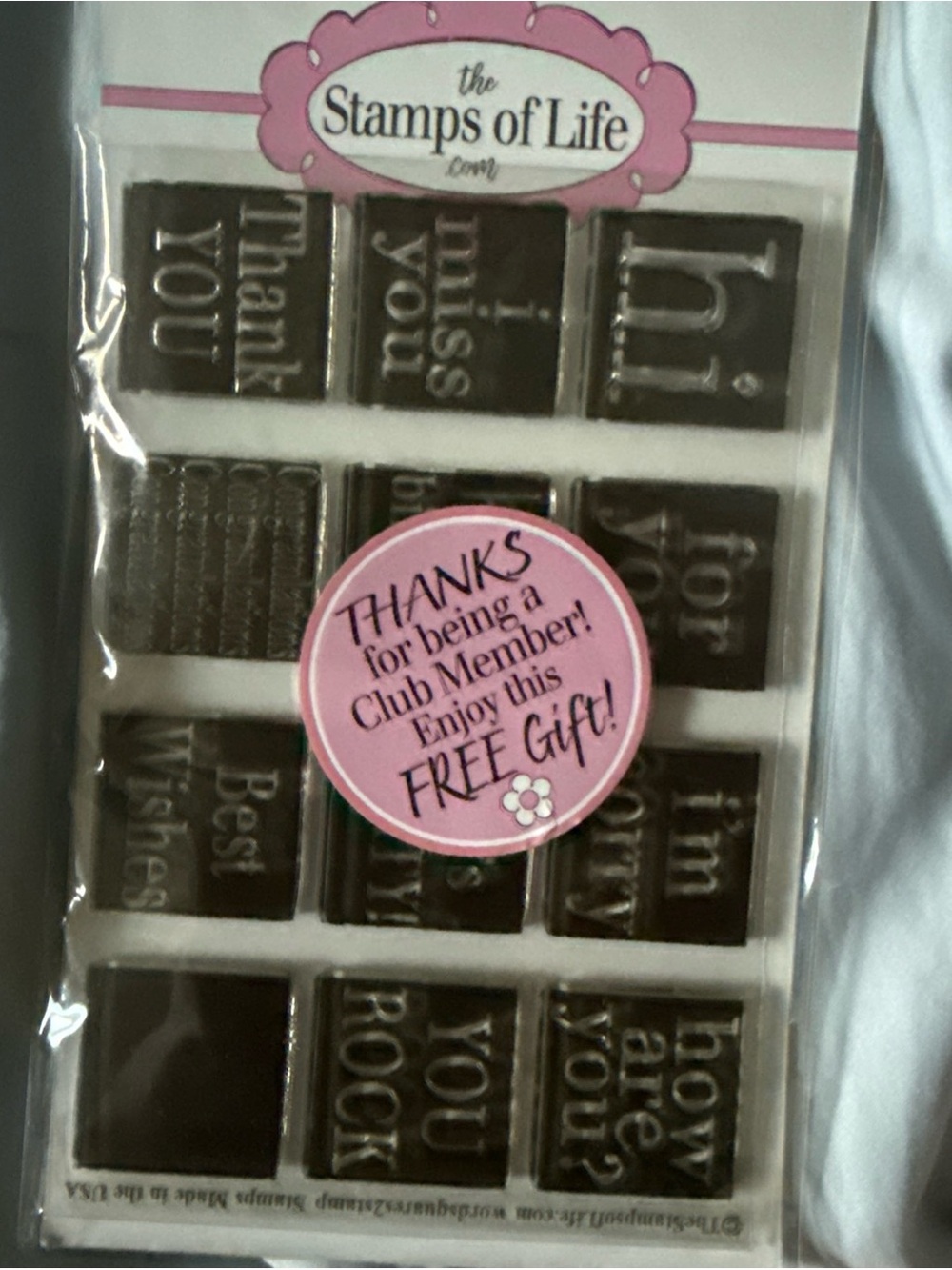The Stamps of Life Lot - card making bundle. Embellishments and Sentiment stamps - Picture 2 of 7